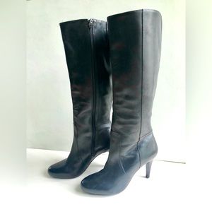 Leather Knee High Boots Sz 9